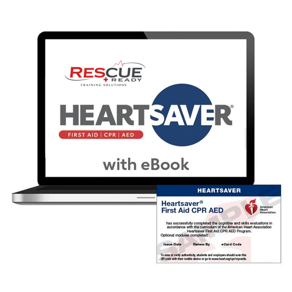 Adult First Aid, CPR, AED - Blended Training