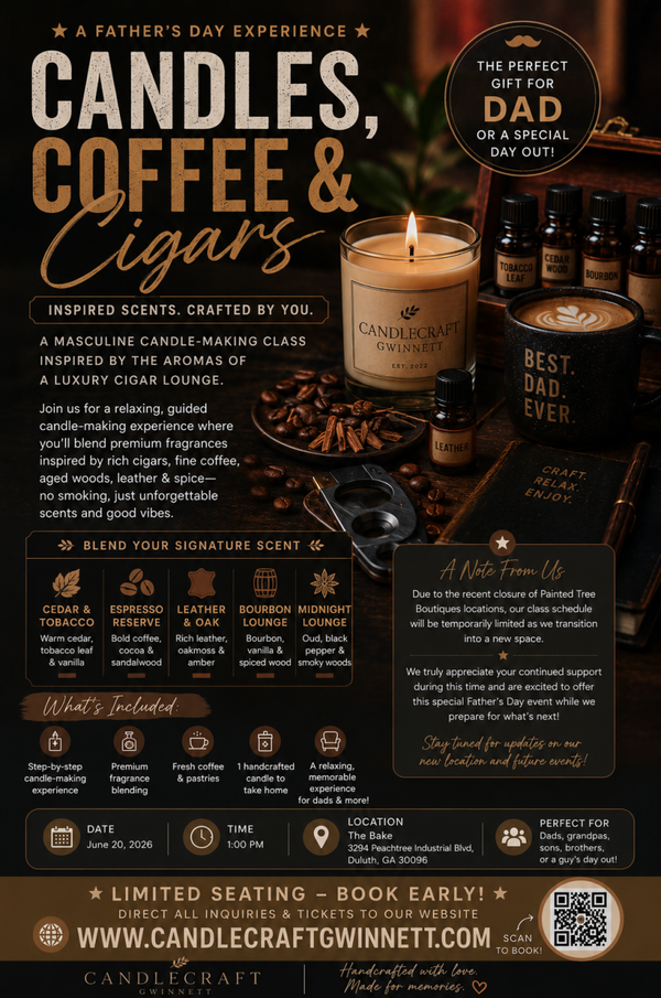 Candles, Coffee & Cigars: A Father’s Day Experience