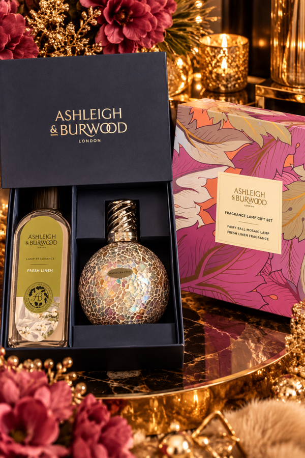 Fairy Ball Fresh Linen – Exclusieve Ashleigh & Burwood Geurlamp Giftset