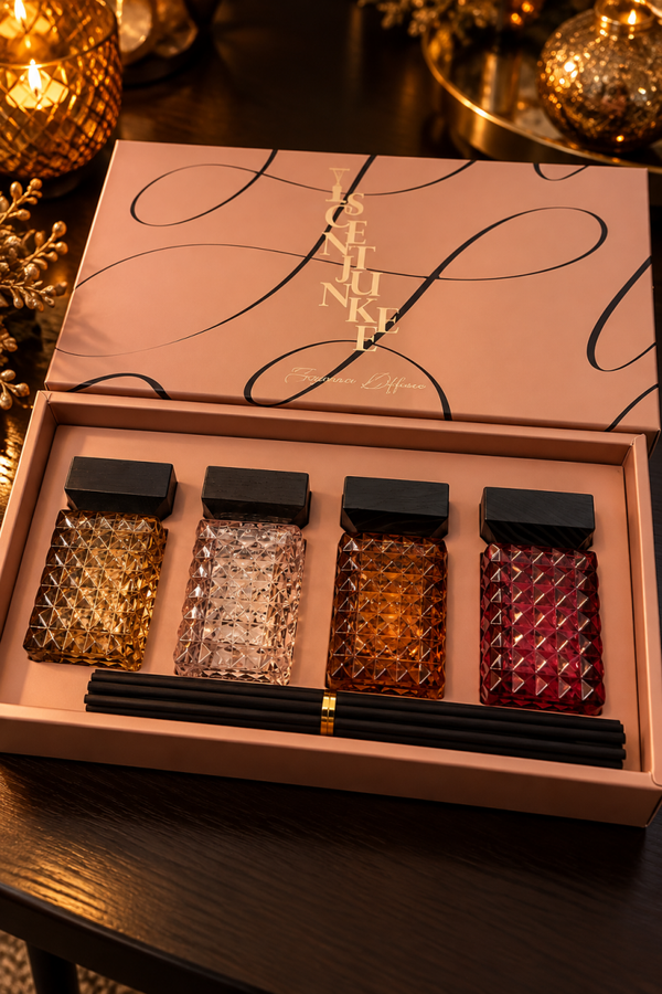 Scent Junkie – Luxury Fragrance Collection | Geurstokjes Giftset 4-delig