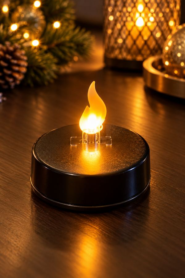 LUXURY FLAME – Exclusieve LED Vlam met Bewegend Vlameffect