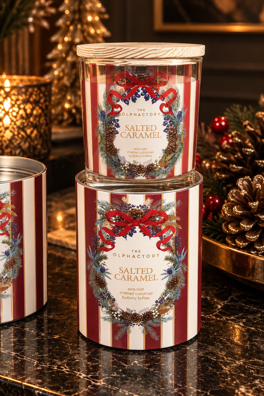 Salted Caramel Christmas – Luxe Geurkaars