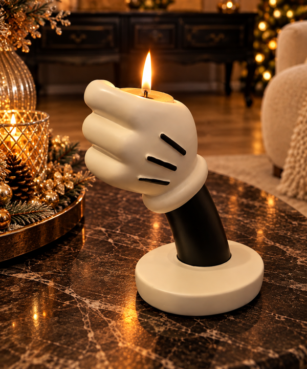 Mickey's Magic Hand – Luxe Disney Kaarsenhouder