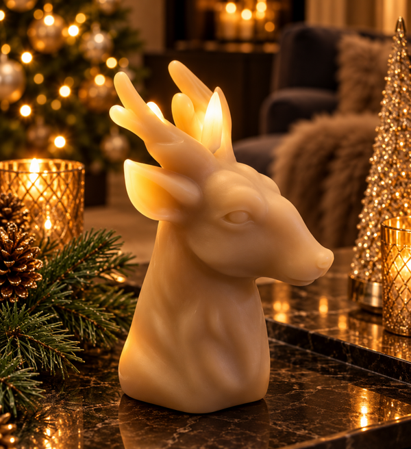 Countryfield Luxe LED Hertenkaars – Crème