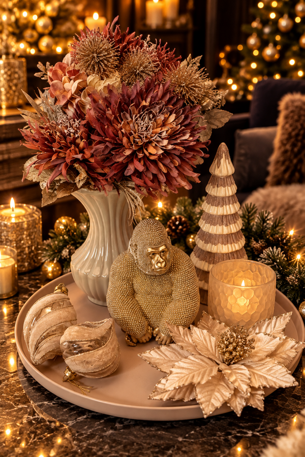 Champagne Christmas – Luxe Decoratieset