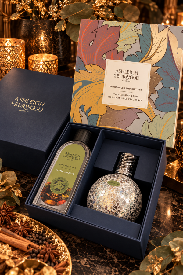 Twinkle Star – Exclusieve Ashleigh & Burwood Geurlamp Giftset | Moroccan Spice