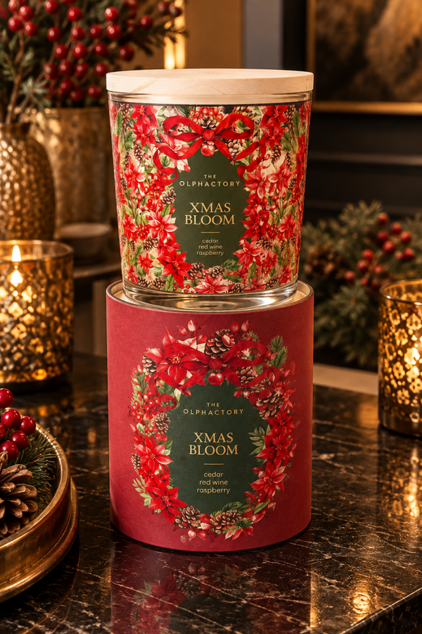 Xmas Bloom – Luxe Geurkaars
