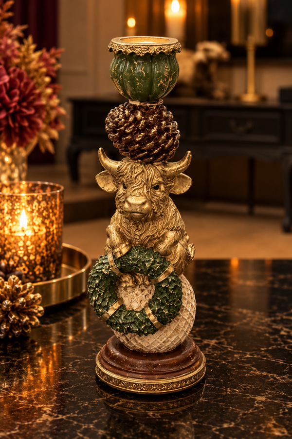 Highland Christmas – Luxe Kandelaar