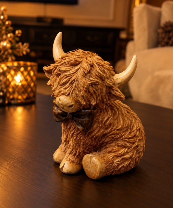 Highland Charm – Decoratiebeeld Schotse Hooglander
