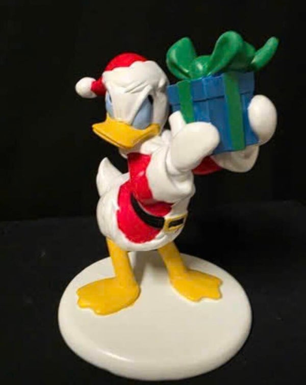 Disney Donald Duck – Kerstbeeld met Cadeau