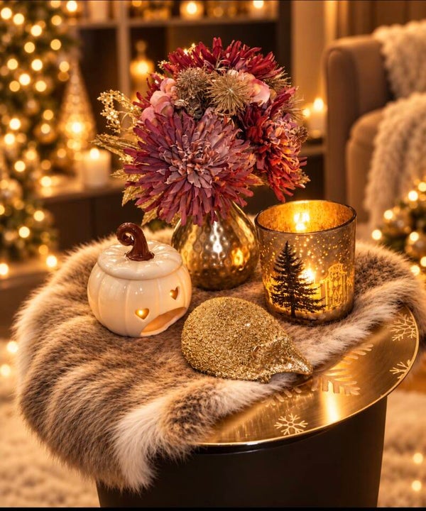 Samen met de chat – Exclusieve Luxe Kerst Decoratieset