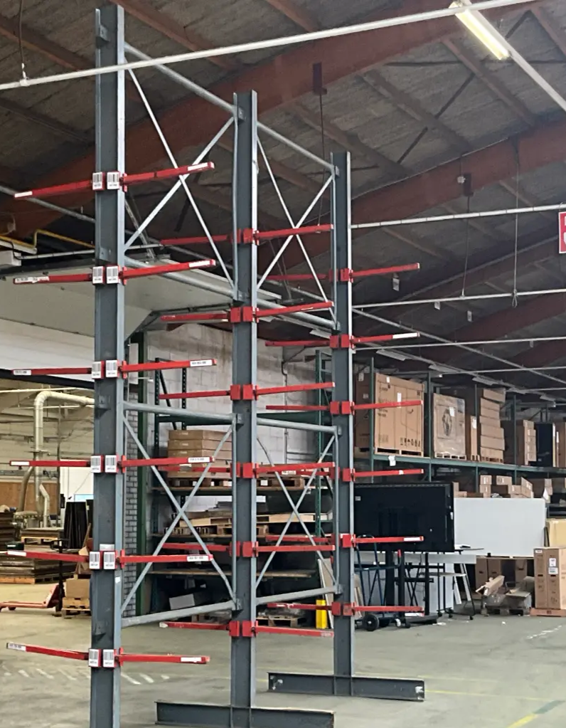 Cantilever  Racks Bras Déportés Double Face