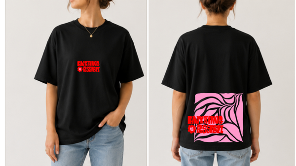 T-Shirt "Anything Is Possible" – Positive Vibes