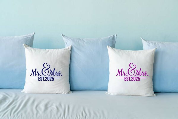 Personalisierter Kissenbezug