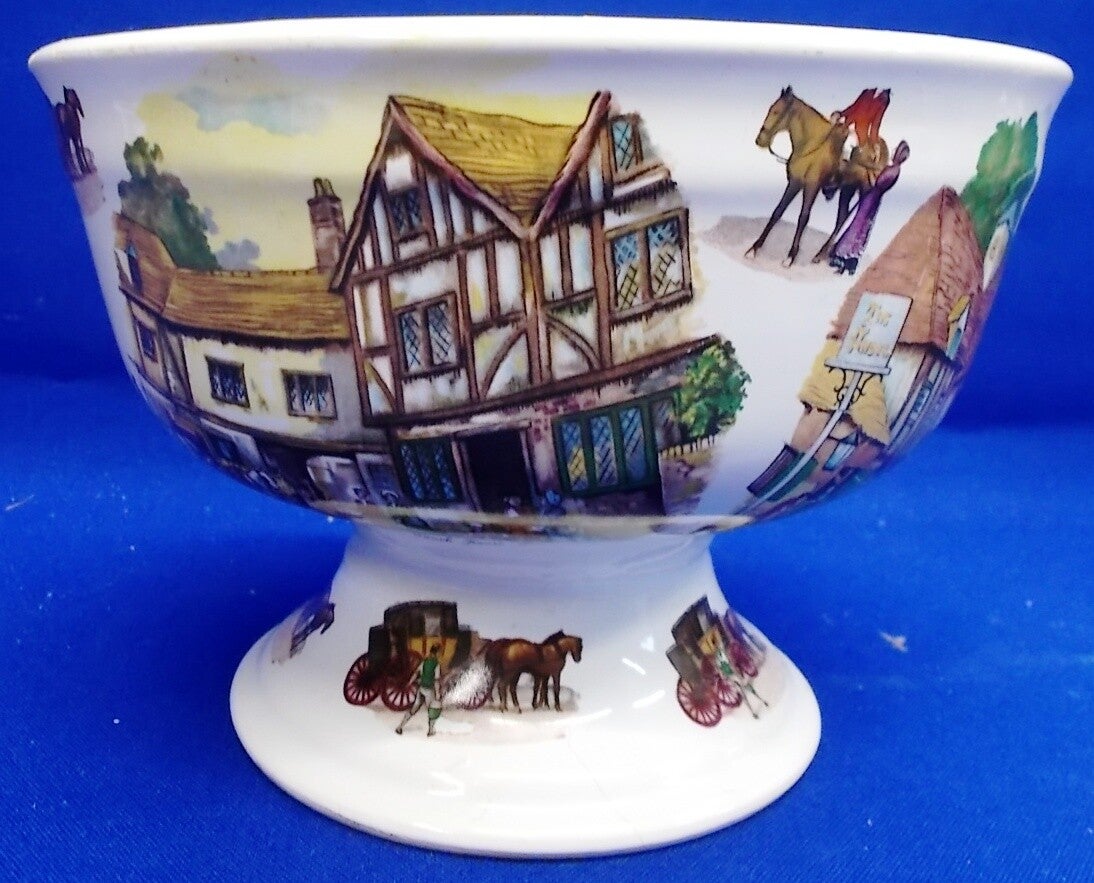 16140. Ronde schaal op poot