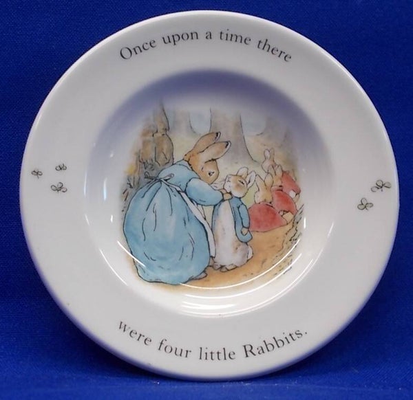 16285. klein bordje van Peter Rabbit