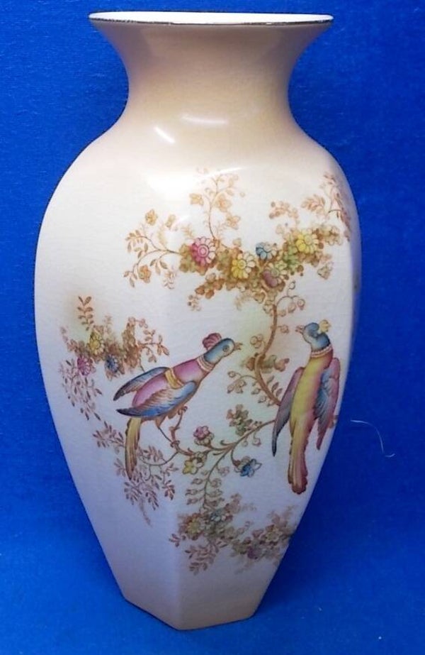 Schitterende vaas van topfabrikant 'Crown Ducal'.