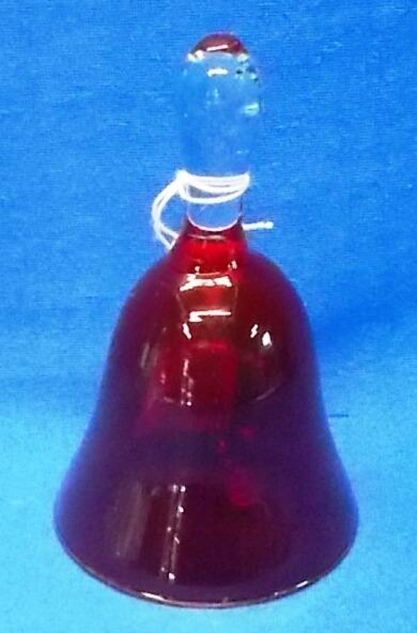 32733, Bel van rood glas     VERKOCHT