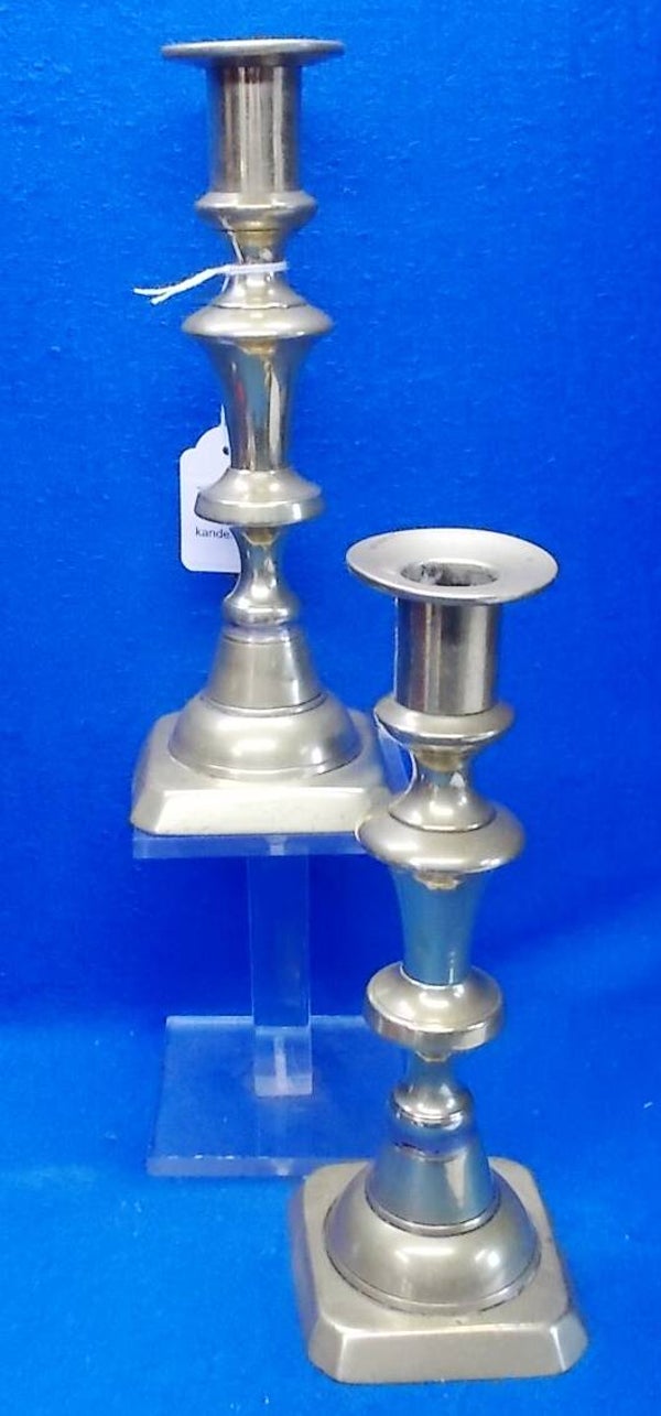 32816. Bronzen kandelaars     VERKOCHT