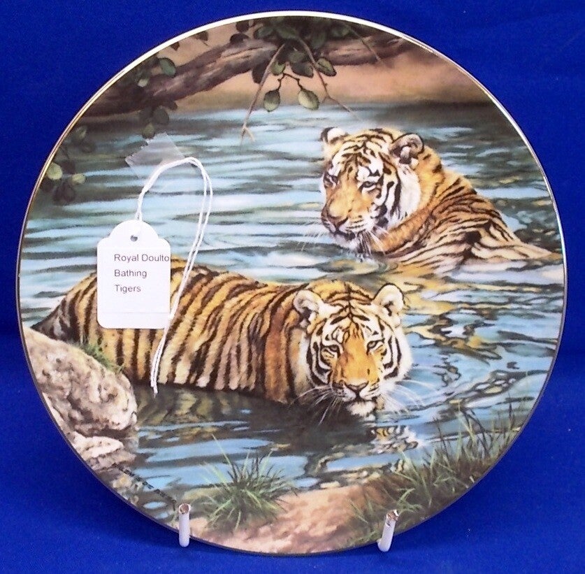 32961. Bathing Tigers