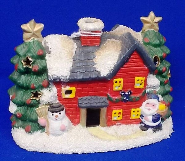 34962. Huis in de sneeuw