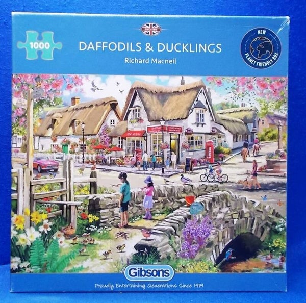 42002. Daffodils and Ducklings, 1000 stukjes    VERKOCHT