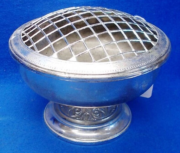 52395, Verzilverde Rose Bowl