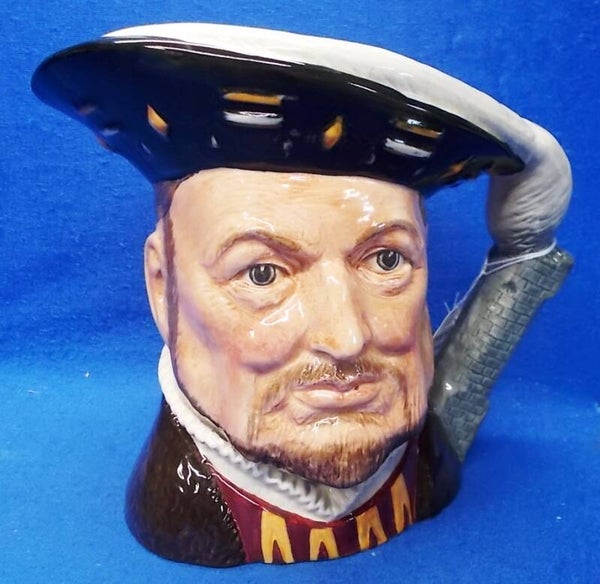 92331 Charachter jug van Henr VIII