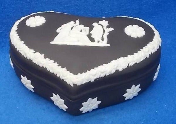 92346, Jasperware doosje in zwart