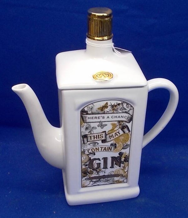 92594. Theepot met gin decoratie