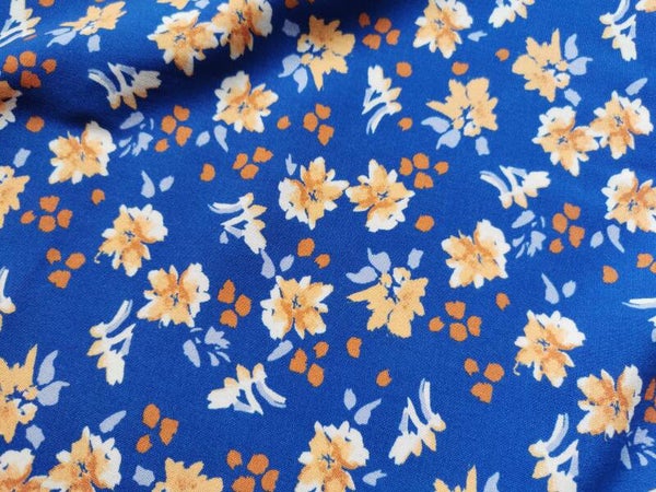Tissu viscose imprimé Izzy vendu par 50cm