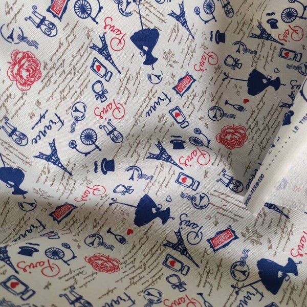 Coton demi natté Paris