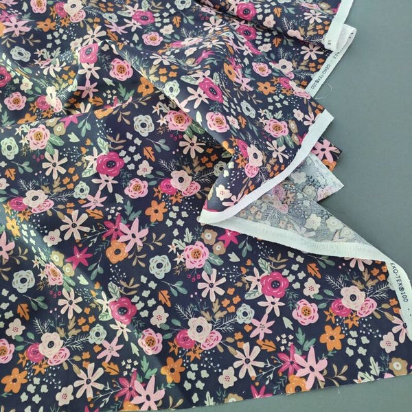 Coton motif  Olga vendu par 50cm