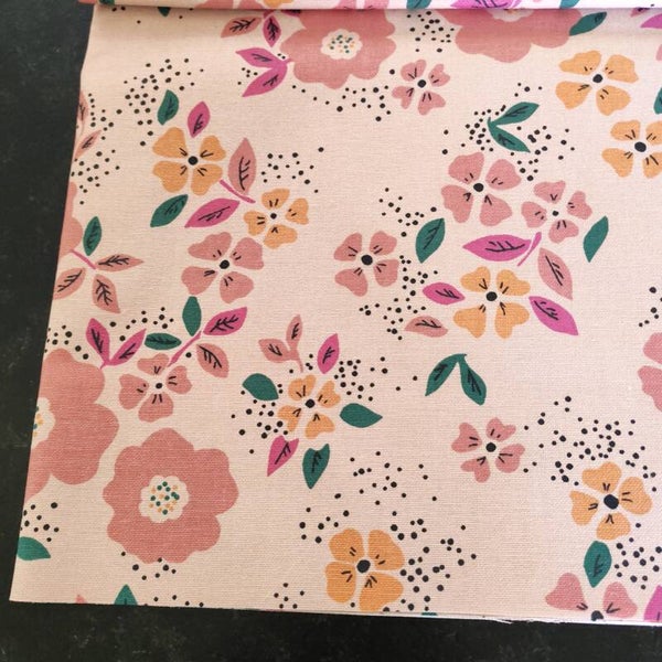 Coton demi natté rosalie vendu par 50cm