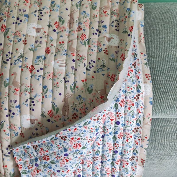 Coton matelassé double face ferme vendu par 50cm