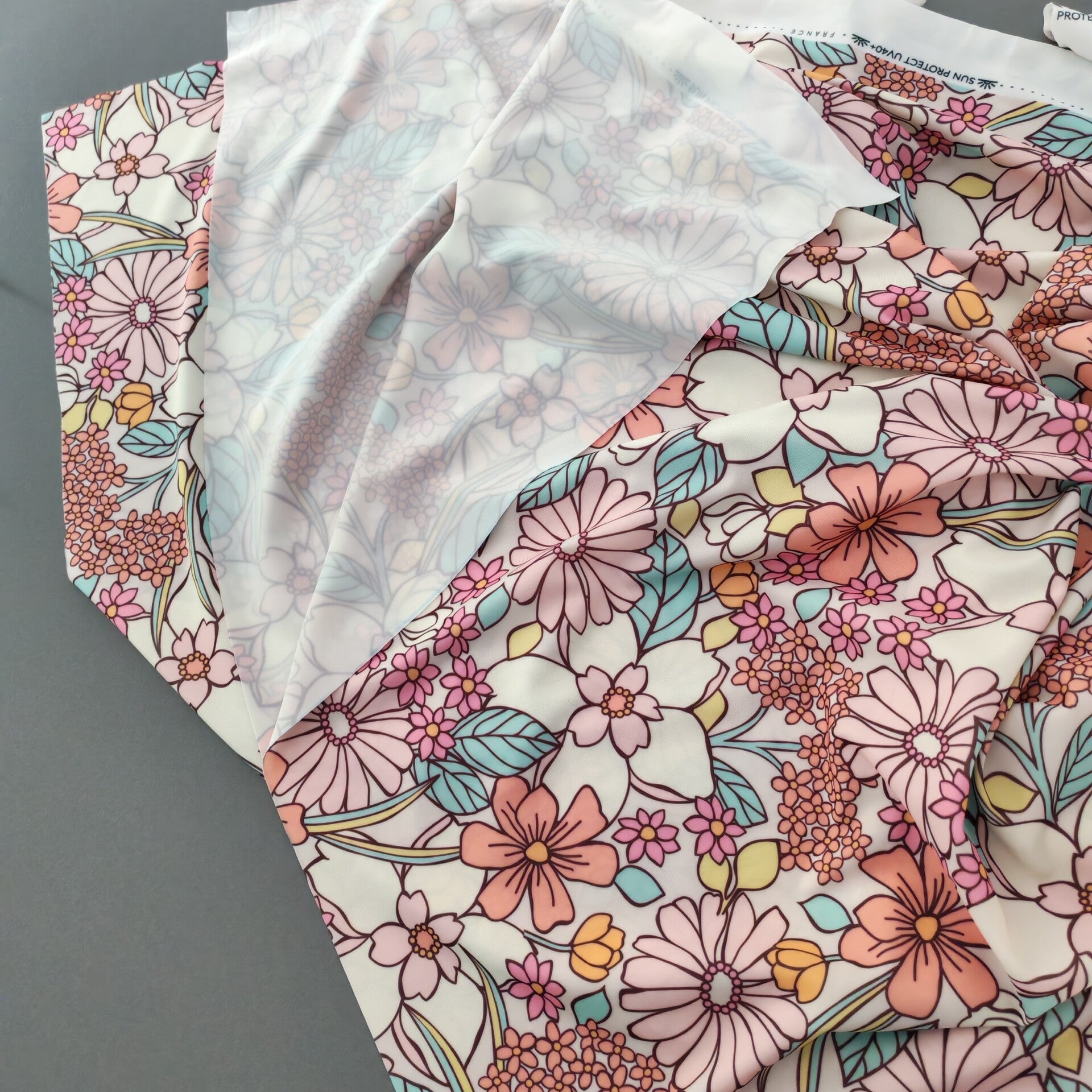 Tissu lycra maillot de bain anti UV Wendy vendu par 50cm