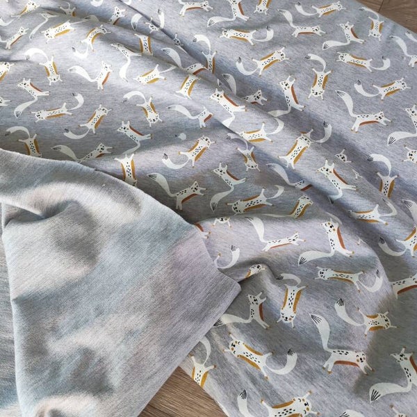 Tissu molleton imprimé loustic
