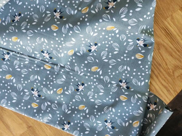 Tissu coton imprimé hirondelle