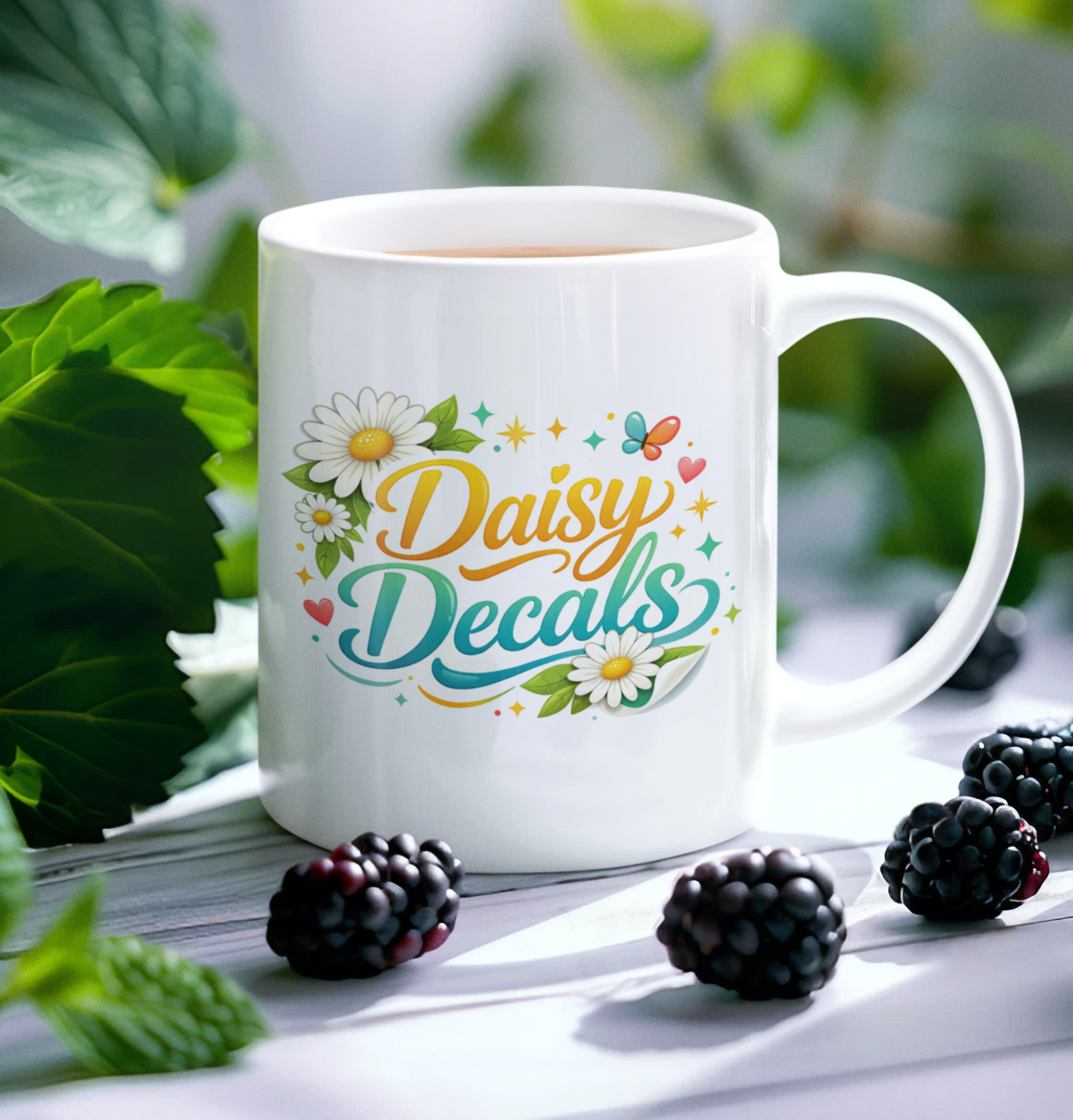 11oz Personalised white mug