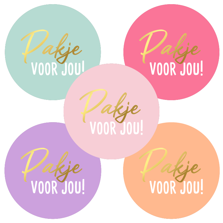 Sticker | Pakje voor jou | 10 Stuks