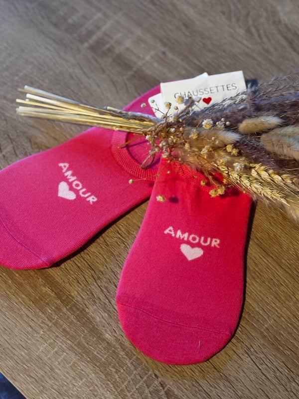 ❤ Chaussettes basses Amour ❤
