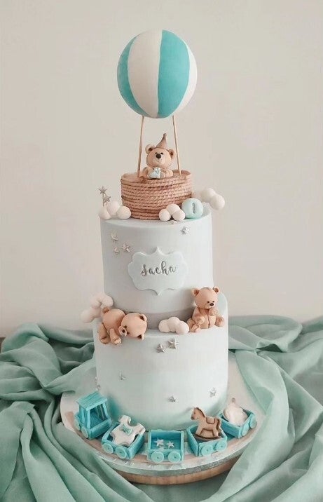 Oursons montgolfière