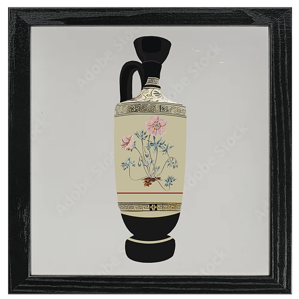 Flower Gardens Art Tile VII