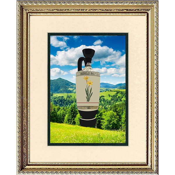 Flower Garden Vase Print IX