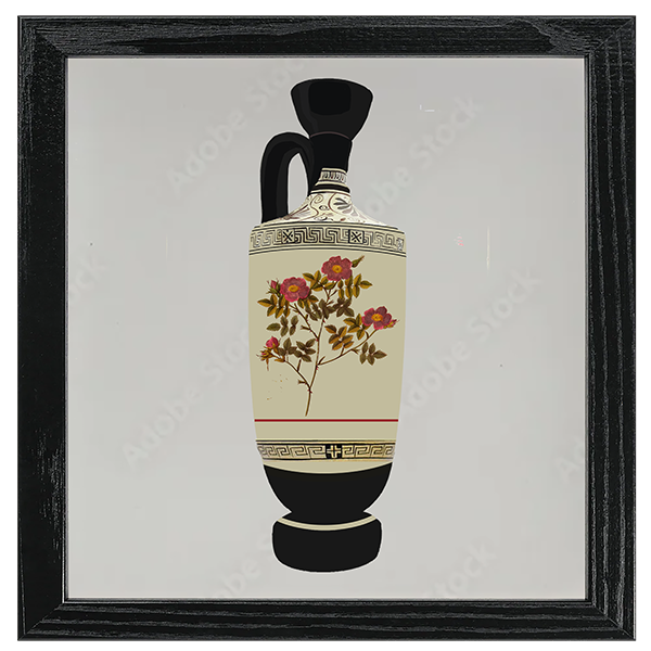 Les Roses Art Tile IV