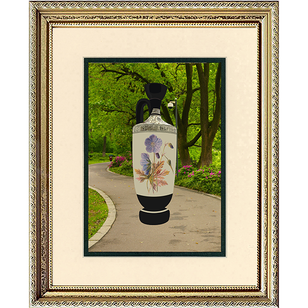 Familiar Flowers Vase Print V