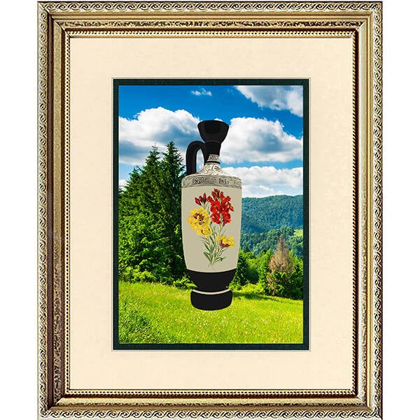 Favorite Flowers Vase Print V