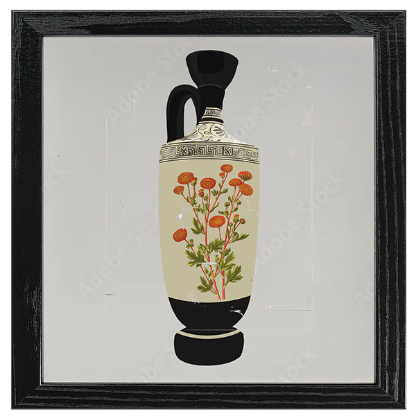 Favorite Flowers Art Tile I