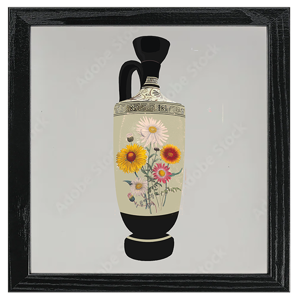 Ornamental Perennials Art Tile III