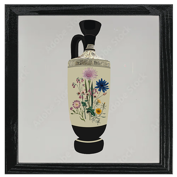 Ornamental Perennials Art Tile V